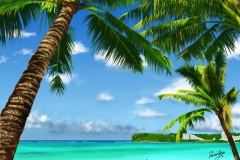 椰子の木　（グアム）