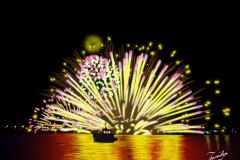 白浜花火
