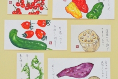 野菜色々　パプリカ　こごみ等