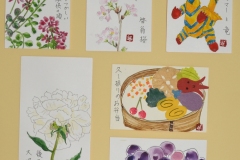 後姿のシャクナゲ　久しぶりのお弁当　等